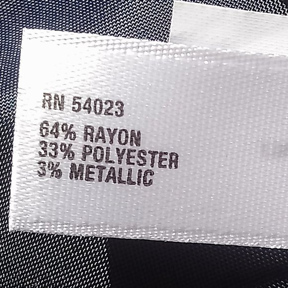 NWT GAP Metallic Tweed Mini Skirt Navy Blue & Metallic Silver Thread Size 8 - Picture 7 of 7